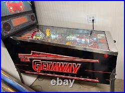 The Getaway High Speed II Pinball Machine LEDs Williams 1992