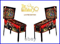 The God Father Limited Edition Pinball Machine By Jersey Jack