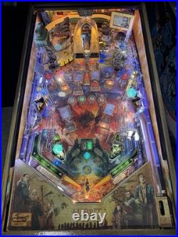The Hobbit Smaug Edition Pinball Machine Jersey Jack Orange County Pinballs