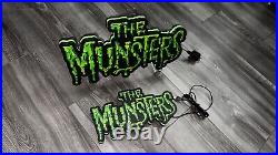 The MUNSTERS Pinball Topper 3D LED LIGHTED 18 inch Version