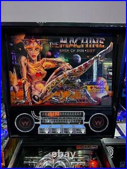 The Machine Bride of Pin-Bot Pinball by Williams 2452