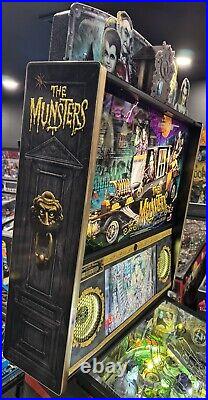 The Munsters Limited Edition Pinball Machine Stern Orange County Pinballs