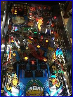 The Shadow Pinball Machine With Updated LED Kit Nice