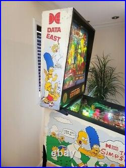 The Simpsons Pinball Machine