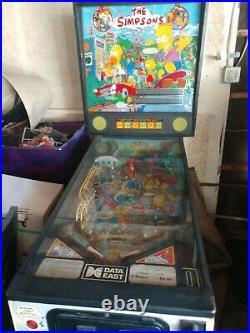 The Simpsons Pinball Machine Data East 1990
