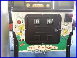The Simpsons Pinball Machine by Data East-FREE SHIPPING