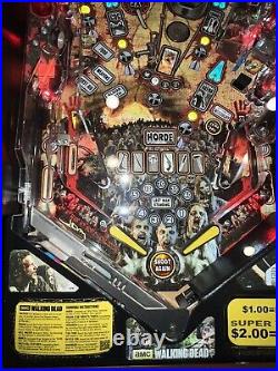 The Walking Dead Pinball Machine Limited Edition Topper Orange County Pinballs
