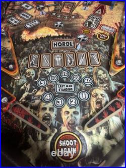 The Walking Dead Pro Pinball Machine Plays Great Color DMD Leds 2014 Zombies The Walking Dead Pro Pinball Machine Plays Great Color DMD Leds 2014 Zombies