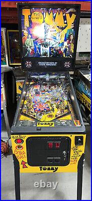 The Who's Tommy Data East 1994 LEDs Free Ship Pinball Machine