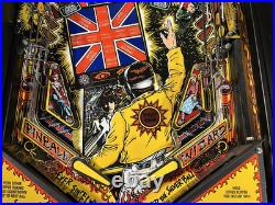 The Who's Tommy Pinball Wizard Machine Fully Refurbished Leds Topper Stunning