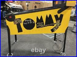 The Who's Tommy Pinball Wizard Machine Fully Refurbished Leds Topper Stunning