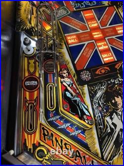 The Who's Tommy Pinball Wizard Machine Fully Refurbished Leds Topper Stunning