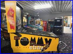 The Who's Tommy Pinball Wizard Tommy On Broadway Data East 1994 Pinball