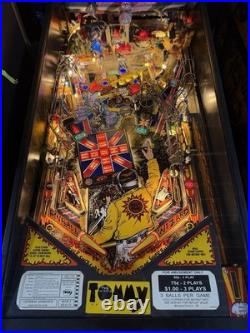 The Who's Tommy Pinball Wizard Tommy On Broadway Data East 1994 Pinball