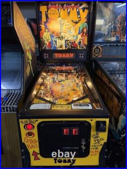 The Who's Tommy Pinball Wizard Tommy On Broadway Data East 1994 Pinball