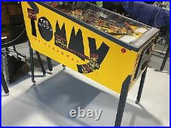 The Whos Tommy Pinball Machine Data East Arcade LEDs Free Shipping
