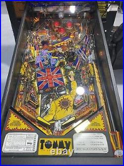 The Whos Tommy Pinball Machine Data East Arcade LEDs Free Shipping