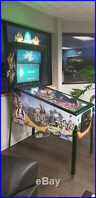 The Wizard of Oz Limited Edition Pinball Machine Jersey Jack-Slightly Used