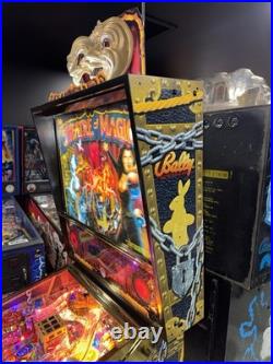 Theatre Of Magic Pinball Machine Bally Orange County Pinballs High End Restore