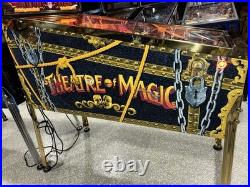 Theatre Of Magic Pinball Machine Bally Orange County Pinballs High End Restore