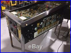 Time Machine Pinball Machine By Data East Coin Op Arcade LEDs 1988 Free Ship