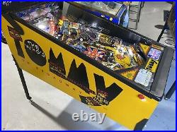 Tommy Pinball Machine By Data East LEDS Free Shipping