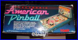 Tomy American Electronic Pinball Machine with Original Box AS IS UNTESTED 69p Tomy American Electronic Pinball Machine with Original Box AS IS UNTESTED 69p