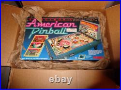 Tomy American Electronic Pinball Machine with Original Box AS IS UNTESTED 69p Tomy American Electronic Pinball Machine with Original Box AS IS UNTESTED 69p