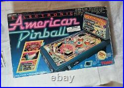 Tomy American Pinball, Tabletop Electronic Pin Ball, Works