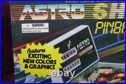 Tomy Astro Shooter Electronic Tabletop Pinball Machine New Open Box TESTED