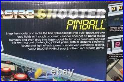 Tomy Astro Shooter Electronic Tabletop Pinball Machine New Open Box TESTED