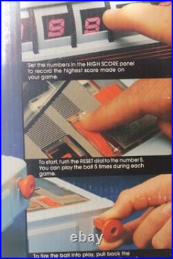 Tomy Astro Shooter Electronic Tabletop Pinball Machine New Open Box TESTED