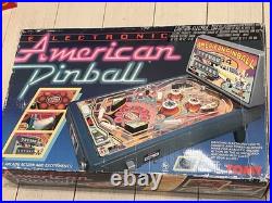 Tomy Electronic American Pinball Arcade Machine VTG Tabletop Tomy Electronic American Pinball Arcade Machine VTG Tabletop