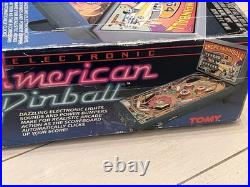 Tomy Electronic American Pinball Arcade Machine VTG Tabletop Tomy Electronic American Pinball Arcade Machine VTG Tabletop
