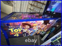 Toy Story 4 Limited Editon Pinball Machine Jersey Jack Orange County Pinballs