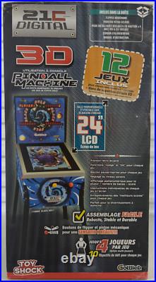 ToyShock Black Hole 12-in-1 Arcade Cabinet 3D Digital 3/4 Scale Pinball Machine ToyShock Black Hole 12-in-1 Arcade Cabinet 3D Digital 3/4 Scale Pinball Machine