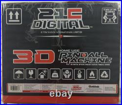 ToyShock Black Hole 12-in-1 Arcade Cabinet 3D Digital 3/4 Scale Pinball Machine ToyShock Black Hole 12-in-1 Arcade Cabinet 3D Digital 3/4 Scale Pinball Machine
