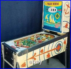 Trade Winds Pinball Machine (Williams) 1962