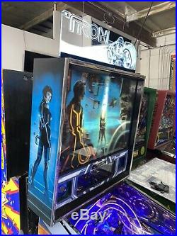 Tron Limited Edition LE Pinball Machine By Stern Free Shipping Mods