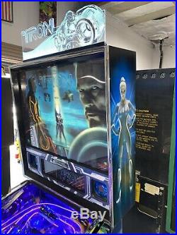 Tron Limited Edition LE Pinball Machine By Stern Free Shipping Mods