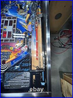 Twilight Zone Pinball Bally 1993 LEDs Free Shipping Orange County Pinballs