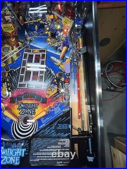 Twilight Zone Pinball Bally 1993 LEDs Free Shipping Orange County Pinballs