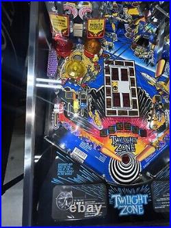 Twilight Zone Pinball Bally 1993 LEDs Free Shipping Orange County Pinballs