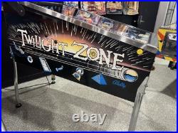 Twilight Zone Pinball Machine Bally 1993 LEDS Orange County Pinballs FREE SHIP