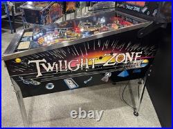 Twilight Zone Pinball Machine Bally 1993 LEDS Orange County Pinballs FREE SHIP