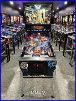 Twilight Zone Pinball Machine Bally 1993 LEDs Free Ship Orange County Pinballs Twilight Zone Pinball Machine Bally 1993 LEDs Free Ship Orange County Pinballs