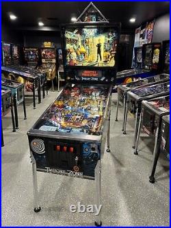 Twilight Zone Pinball Machine Bally 1993 LEDs Free Ship Orange County Pinballs