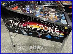 Twilight Zone Pinball Machine Bally 1993 LEDs Free Ship Orange County Pinballs