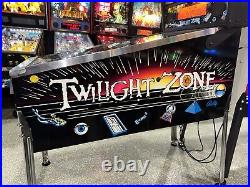Twilight Zone Pinball Machine Bally 1993 LEDs Free Ship Orange County Pinballs Twilight Zone Pinball Machine Bally 1993 LEDs Free Ship Orange County Pinballs