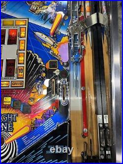 Twilight Zone Pinball Machine Bally 1993 LEDs Free Ship Orange County Pinballs